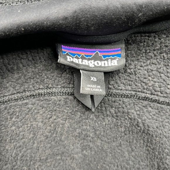 Patagonia Better Sweater Vest Womens XS Black Full Zip Fleece STY25886 FA16 - Picture 6 of 12